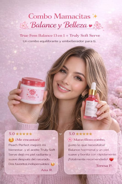 Descuento!!!🌷PEACH INOSITOL + Soft Serve After Shave Oil