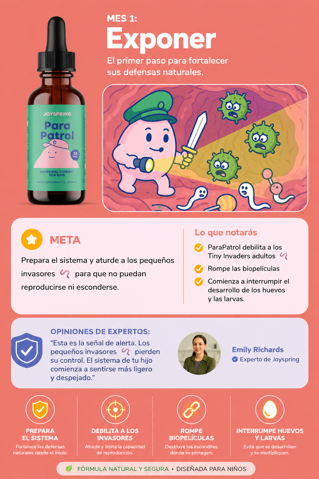 🌟JoySpring Para Patrol | Bienestar infantil en cada gota 🌟