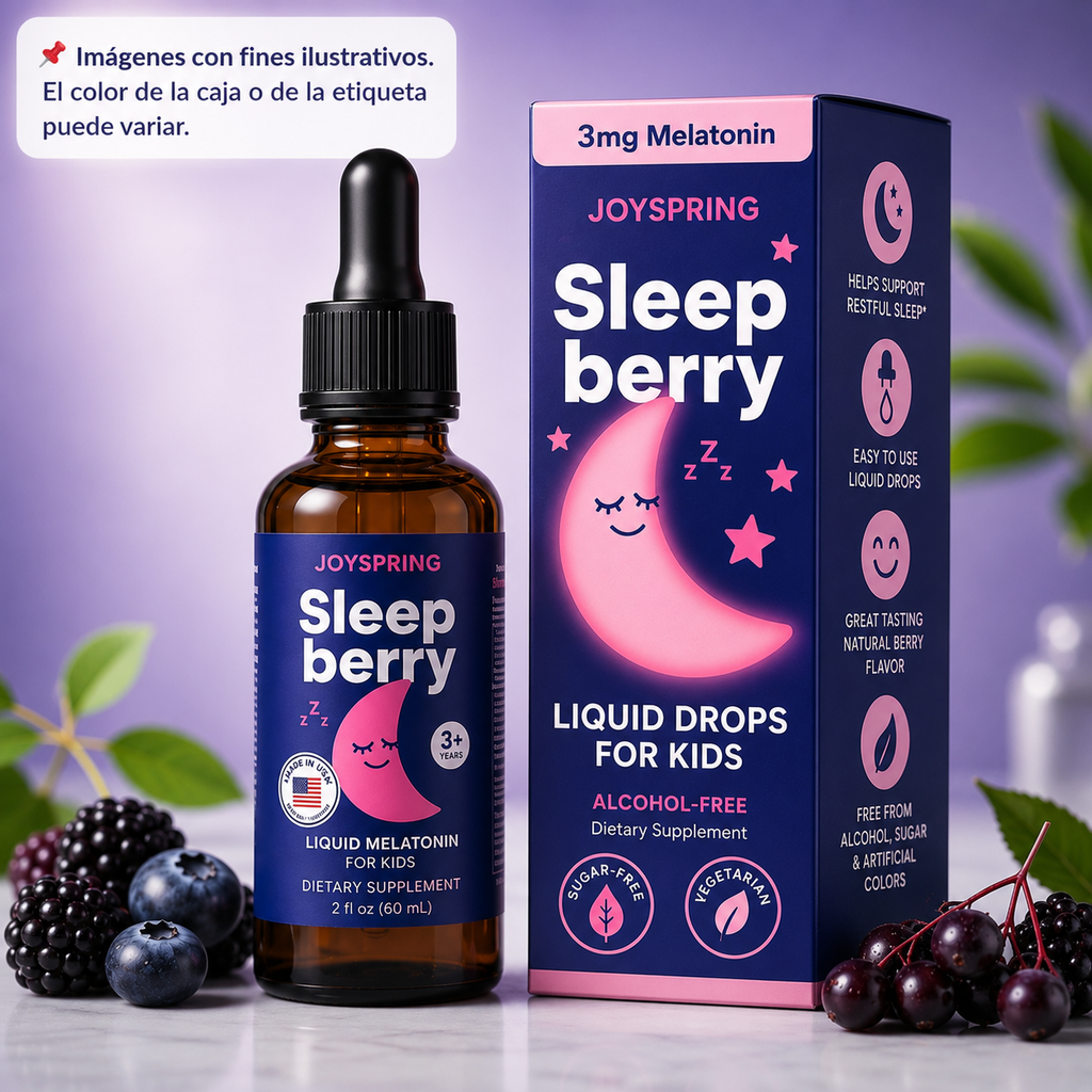🌙 Sleep Berry Gotas para Niños – JoySpring