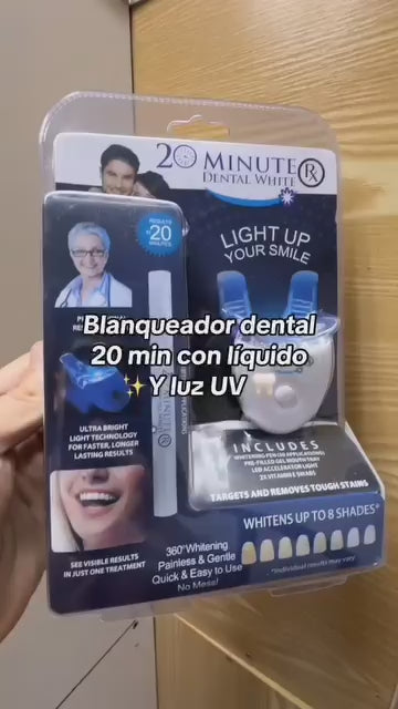 😁🦷Dental White – Kit de Blanqueamiento Dental LED