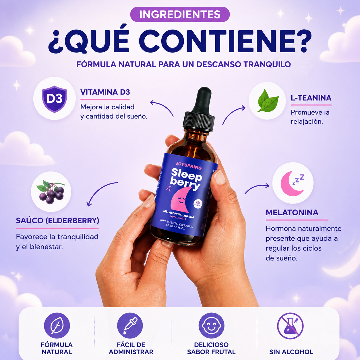 🌙 Sleep Berry Gotas para Niños – JoySpring